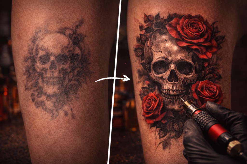 kapama & düzeltme (cover up)