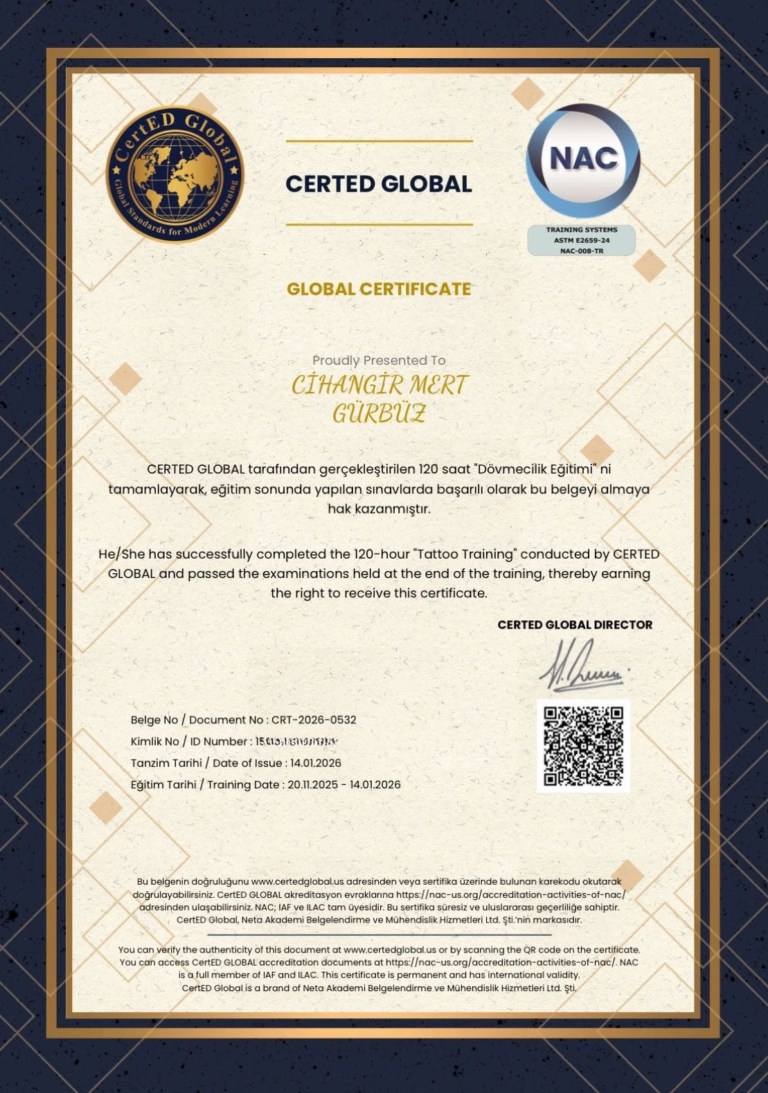 Tattoo Time İstanbul l Dövme - Piercing Sütüdyosu